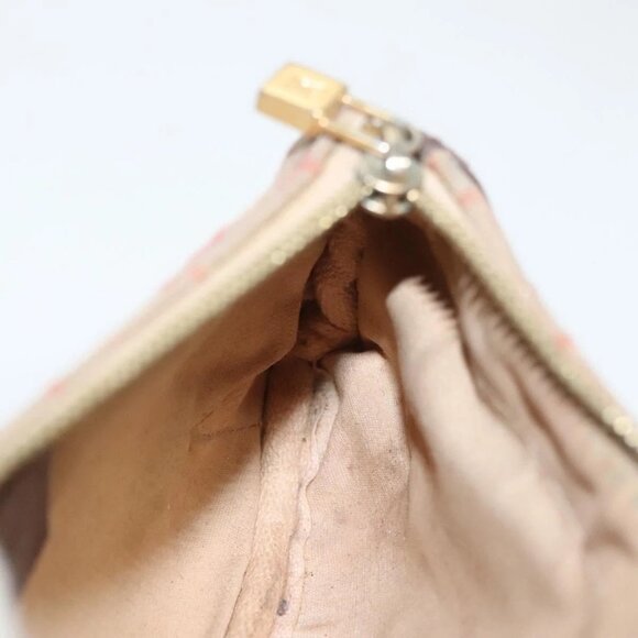 LOUIS VUITTON Monogram Mini Ansophie Pouch Red M92696 LV Auth 121201 - Picture 15 of 16